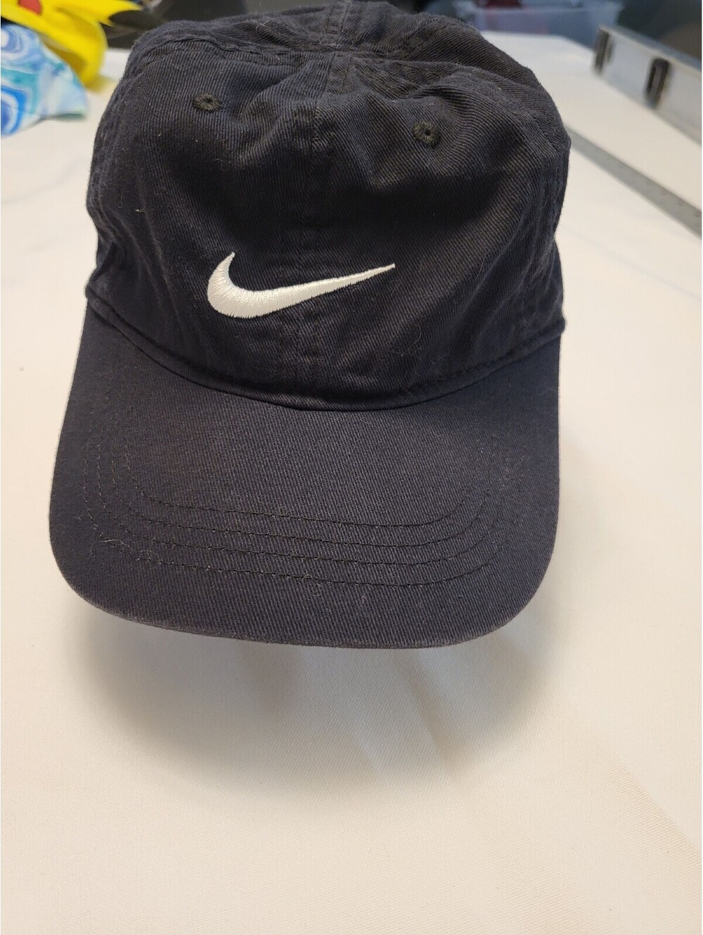 Nike Toddler Black Cotton Adjustable Baseball Cap